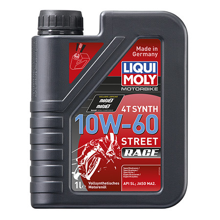 Мотоциклетное масло Liqui Moly MOTO 4Т 10W60 1525 1литр - фото 1 - id-p98945827