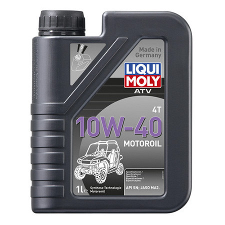 Мотоциклетное масло Liqui Moly MOTO 4Т ATV 10W40 3013 1литр - фото 1 - id-p98945830