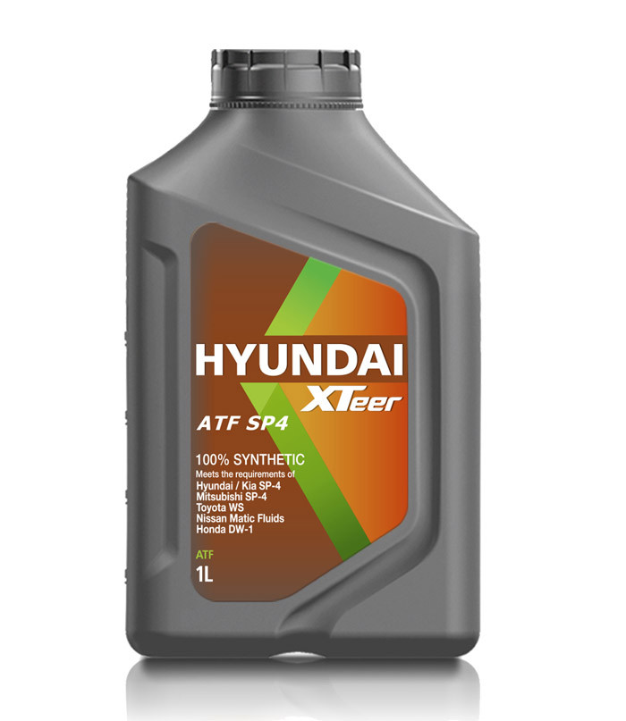 Трансмиссионное масло Hyundai XTeer ATF SP4 1 литр - фото 1 - id-p98946328