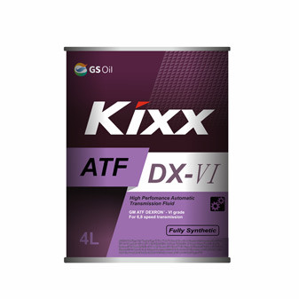 Трансмиссионное масло масло Kixx ATF DX-VI 4литра - фото 1 - id-p98945924