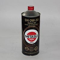 Моторное масло MITASU GOLD PAO SN 0W-30 1литр