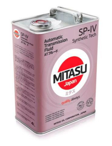 Трансмиссионное масло MITASU ATF SP-IV Synthetic Tech 4литра - фото 1 - id-p98946091