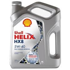 Моторное масло SHELL HELIX HX8 SYNTHETIC 5W-40 4литра - фото 1 - id-p98946109