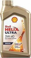 Моторное масло SHELL HELIX ULTRA DIESEL 5W-40 1литр