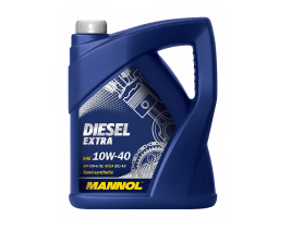Моторное масло MANNOL DIESEL EXTRA SAE 10W-40 API CH-4/SL 1 литр - фото 1 - id-p98946550