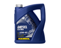 Моторное масло MANNOL DIESEL EXTRA SAE 10W-40 API CH-4/SL 5 литров