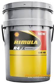 Моторное масло SHELL RIMULA R4 X 15W-40 20литров - фото 1 - id-p98946116