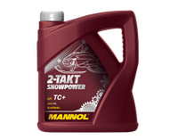 Мотоциклетное моторное масло MANNOL 2-TAKT SNOWPOWER 1 литр