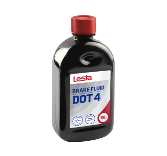 Тормозная жидкость Lesta Brake Fluid DOT 4 0,5литра - фото 1 - id-p98946165