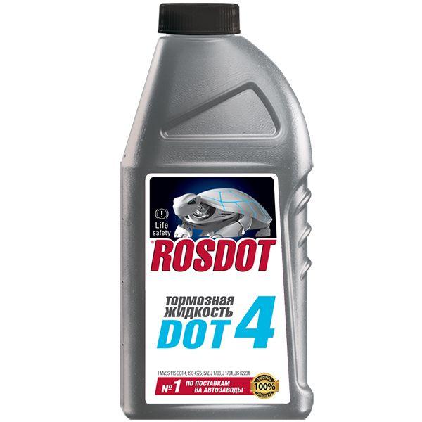 Тормозная жидкость ROS DOT 4 0,455литра - фото 1 - id-p98946169