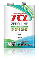 Моторное масло TCL Zero Line 0W-20 SN 4литрa