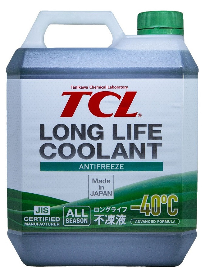 Антифриз TCL Long Life Coolant GREEN -40°C 4 литра - фото 1 - id-p98947115