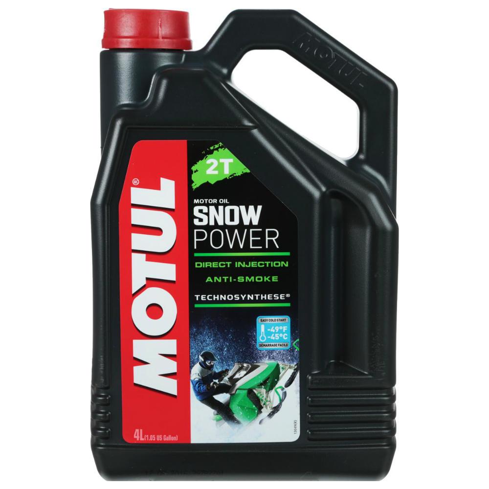 Синтетическое моторное масло Motul SNOWPOWER 2T 4литра - фото 1 - id-p98947134