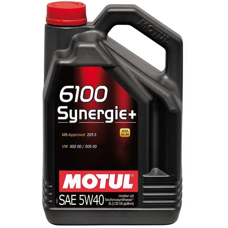 МОТОРНОЕ МАСЛО MOTUL 6100 Synergie + 5W-40 5 литров - фото 1 - id-p98949154