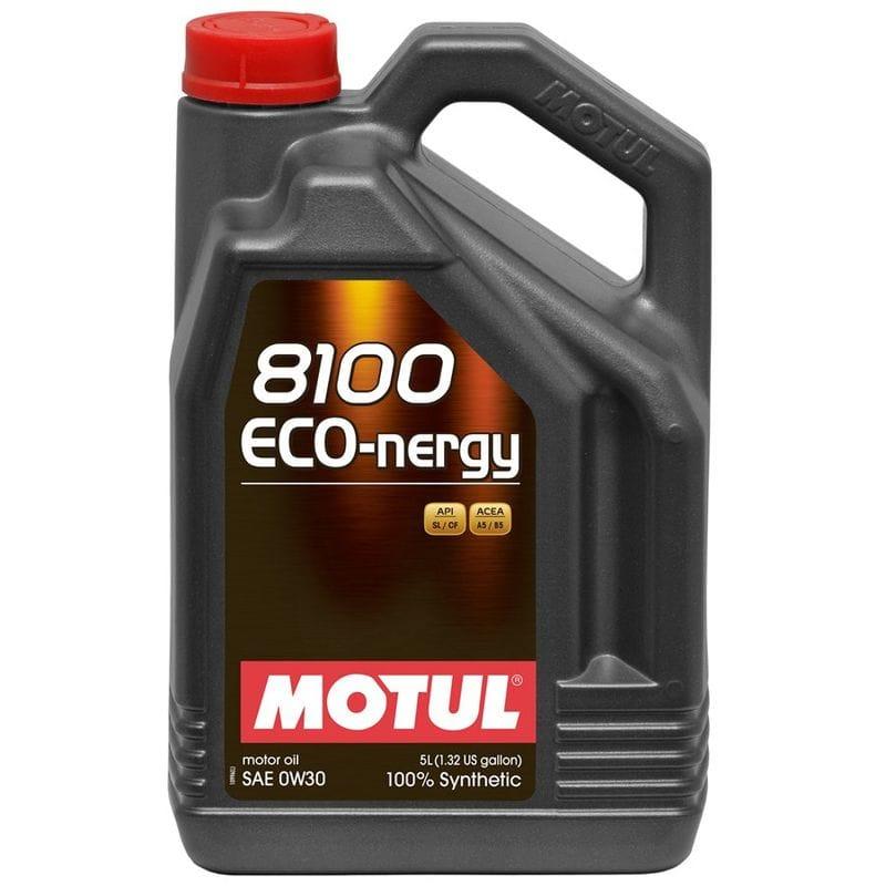 Синтетическое моторное масло MOTUL 8100 ECO-NERGY 0W-30 5 литров - фото 1 - id-p98949163