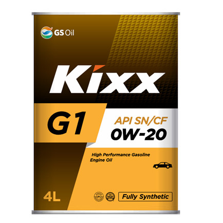 Моторное масло Kixx G1 0W-20 4литрa - фото 1 - id-p98949318