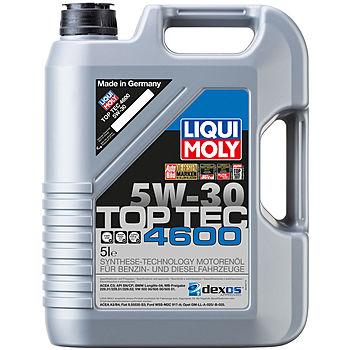 2316 Моторное масло Liqui Moly TOP TEC 4600 5W30 5литров - фото 1 - id-p98949399