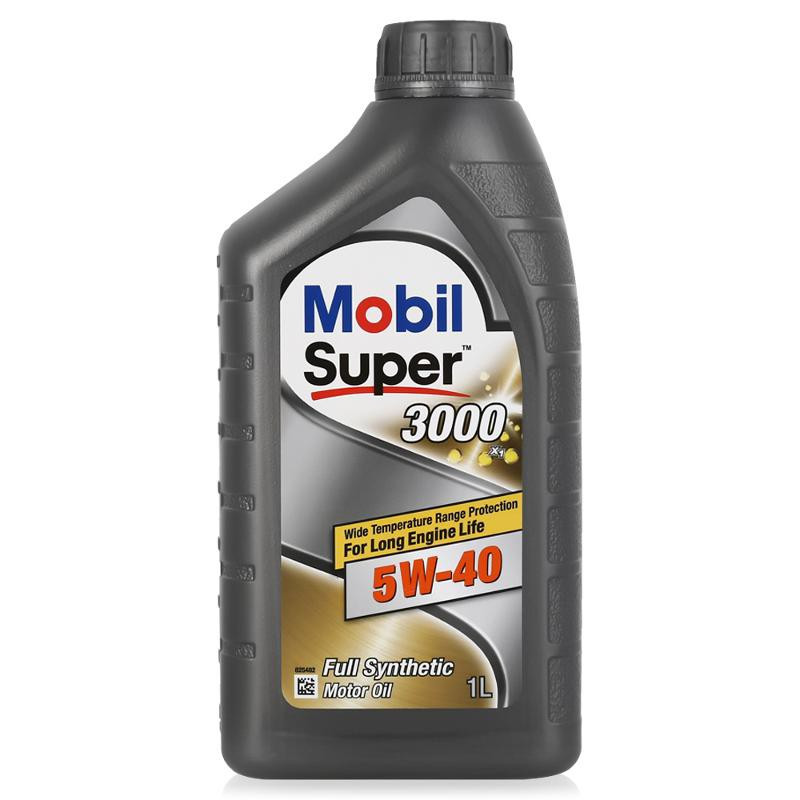 Моторное масло Mobil Super 3000 X1 5W-40 1литр - фото 1 - id-p98949522
