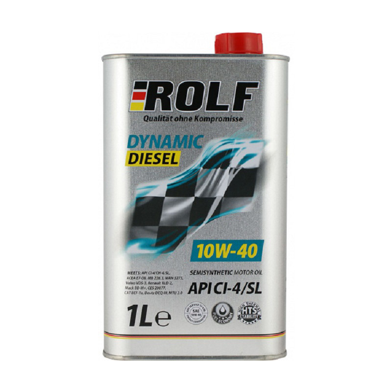Моторное масло ROLF DYNAMIC 10W-40 1литр - фото 1 - id-p98949558