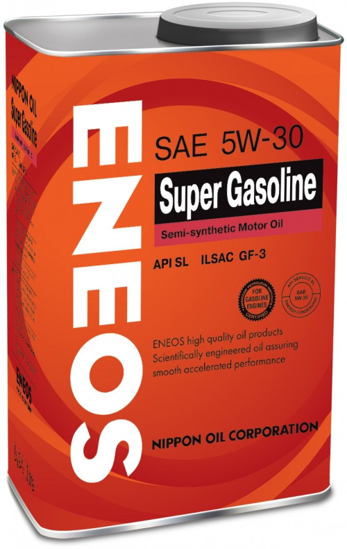 Моторное масло ENEOS Super Gasoline 5W-30 1литр - фото 1 - id-p98949586