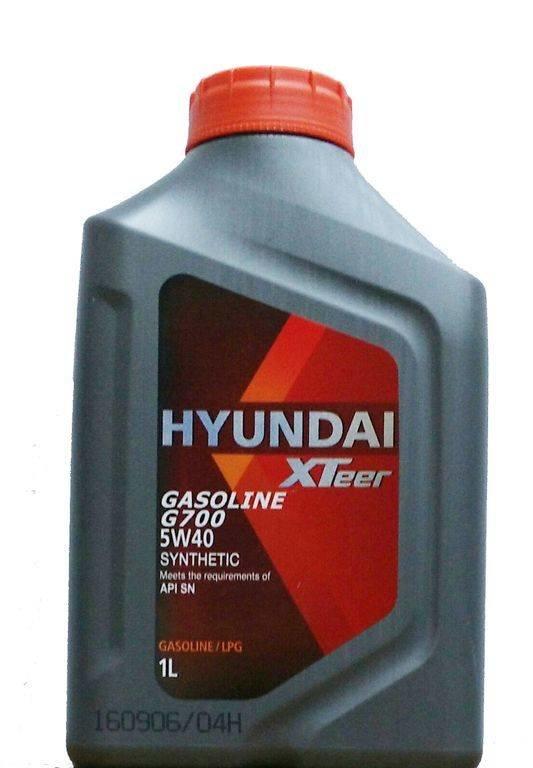 Моторное масло Hyundai XTeer 5W-40 1 литр - фото 1 - id-p98949946