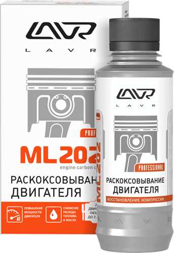 LN 2502 Раскоксовывание двигателя ML202, 185 мл - фото 1 - id-p98949994