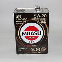 Моторное масло MITASU GOLD SN 5W-20 4литра