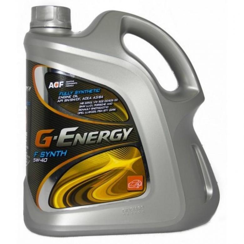 Моторное масло G-Energy F Synth 5W-40 4 литра - фото 1 - id-p98949856