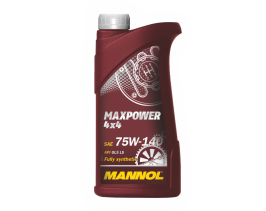 Трансмиссионное масло Mannol MAXPOWER 4x4 SAE 75W-140 API GL 5 1 литр - фото 1 - id-p98950155