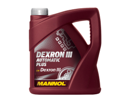 Трансмиссионное масло Mannol DEXRON III AUTOMATIC PLUS 4 литра - фото 1 - id-p98950163