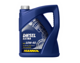 Моторное масло MANNOL DIESEL EXTRA SAE 10W-40 API CH-4/SL 5 литров - фото 1 - id-p98950173