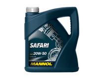 Моторное масло MANNOL SAFARI SAE 20W-50 API SG/CD 4 литра