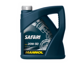 Моторное масло MANNOL SAFARI SAE 20W-50 API SG/CD 5 литров - фото 1 - id-p98950176