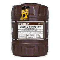 Моторное масло PEMCO G-4 SHPD SAE 15W-40 (Diesel) 20 л - фото 1 - id-p98950431