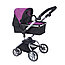 PITUSO Кукольная коляска-трансформер с перекидной ручкой Purple/Лиловый (69*40.5*80) (3 шт.в кор.), фото 2
