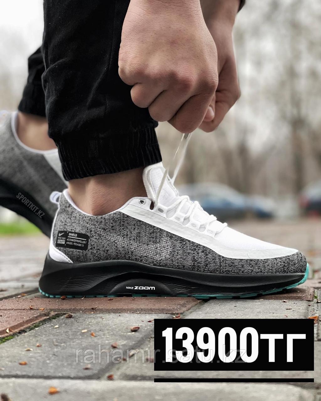 Крос Nike Shield сер бел мят 037-3