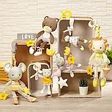 Развивающая подвеска для коляски 0+ TEDDY GARDENER Babyono, фото 4