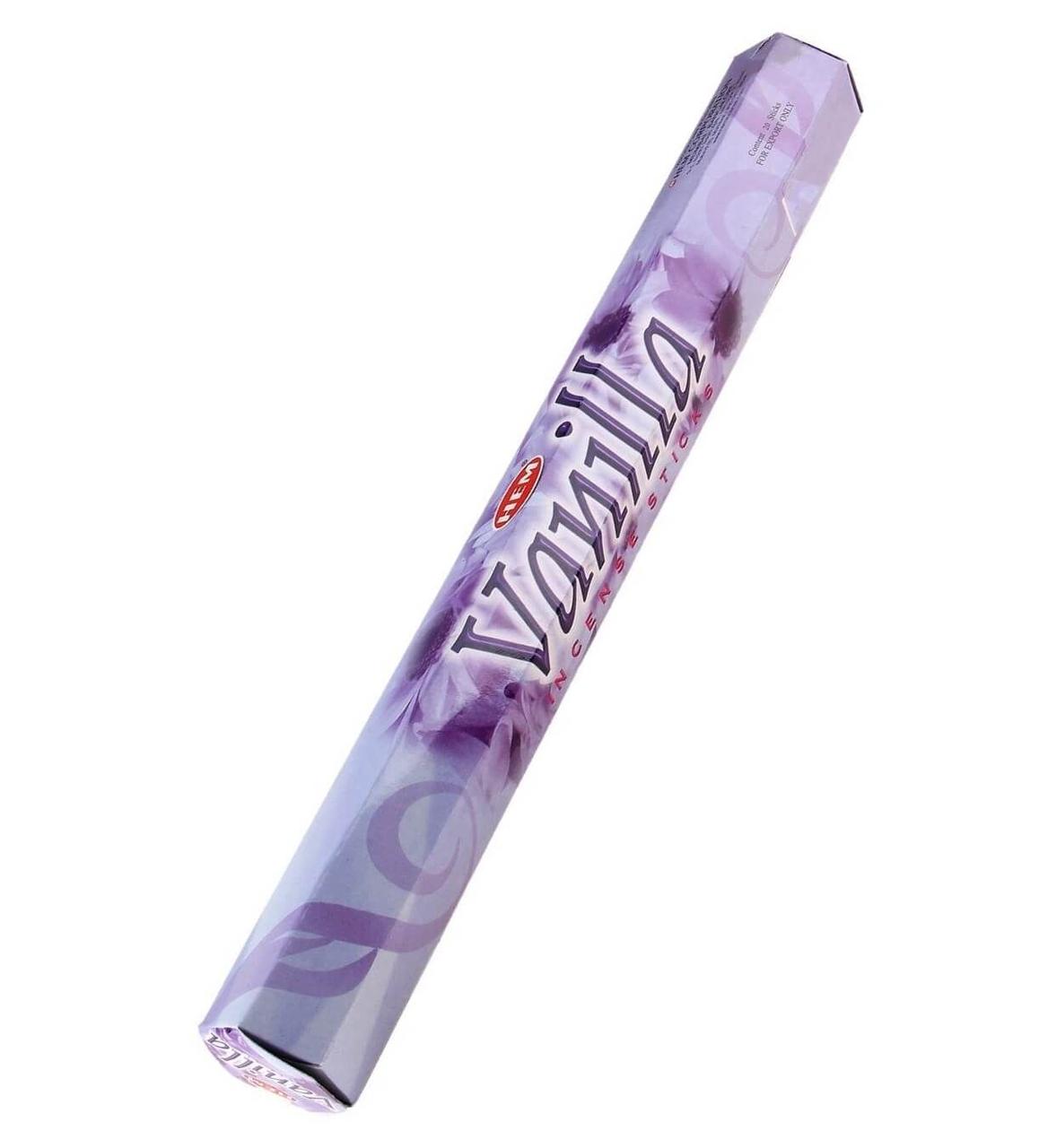 Благовония HEM Ваниль (Vanilla), аромапалочки 20 шт.