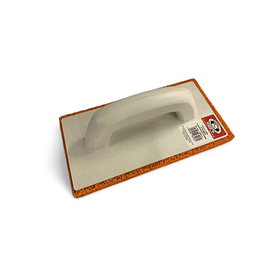Шпатель ABS - губка резиновая оранжевая 250x18 мм ручка пластик