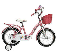 Велосипед Phoenix розовый оригинал детский с холостым ходом 16 размер (517-16)
