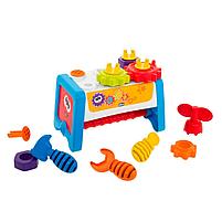 Chicco Игрушка развивающая конструктор 2 в 1 Инструменты 12м+, фото 3