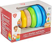 Развивающая игрушка Пирамида-роллер PlayGo, фото 3