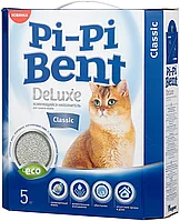 Pi-Pi-Bent "Делюкс CLASSIC" Комкующийся наполнитель (коробка), 5 кг