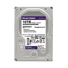 Western Digital WD102PURX Жесткий диск для видеонаблюдения HDD 10Tb WD Purple SATA 6Gb/s 256Mb 7200rpm 3,5"