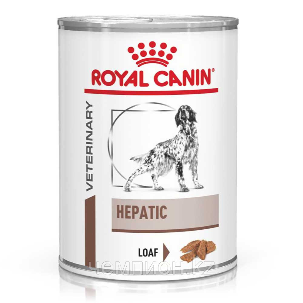 Royal Canin Hepatic Dog, ветеринарный корм для собак при почечной недостаточности, банка 420 гр