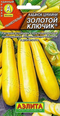 Семена Кабачка "Золотой ключик" Аэлита, фото 1
