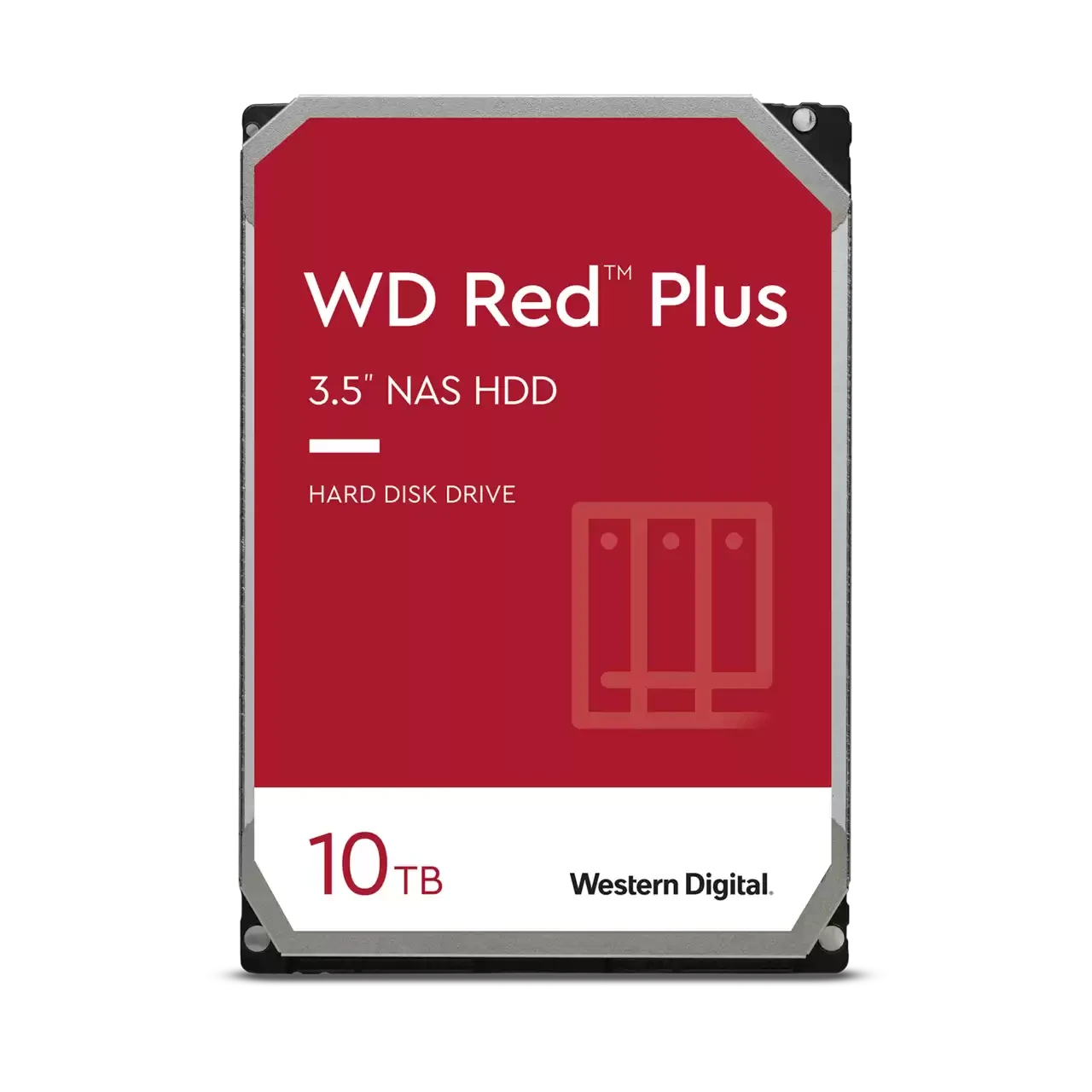 Western Digital WD101EFBX жесткий диск WD Red Plus HDD 10Tb 3.5" SATA 6Gb/s 256Mb 7200rpm