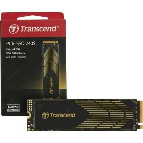 Transcend TS500GMTE240S Жесткий диск SSD 500 Gb M.2 2280 NVMe PCIe Gen4 x4 - фото 1 - id-p98975625