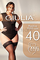 Чулки женские большого размера GIULIA Positive Hold-Ups 40