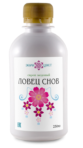 Ловец снов, медовый сироп, 250мл, фото 1